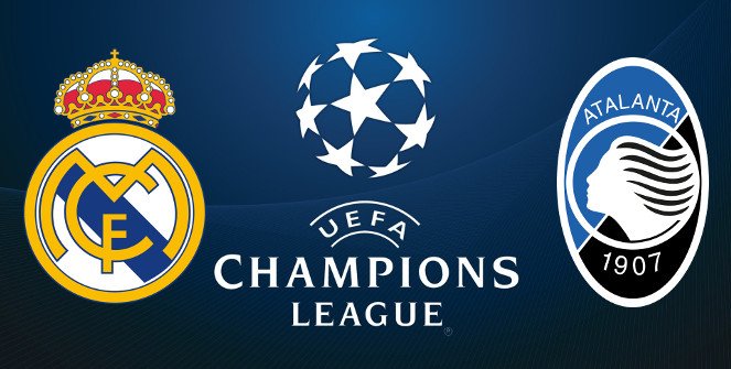 Real Madrid-Atalanta, ritorno ottavi di finale Champions League 16-03-2021.