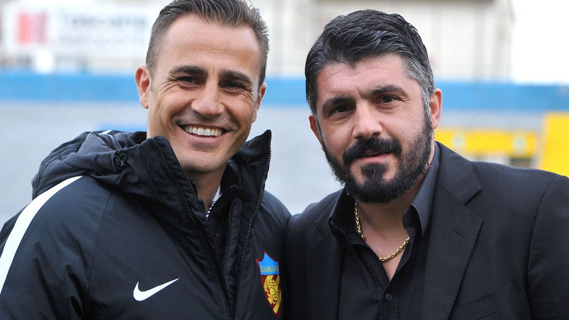 Cannavaro Gattuso Napoli