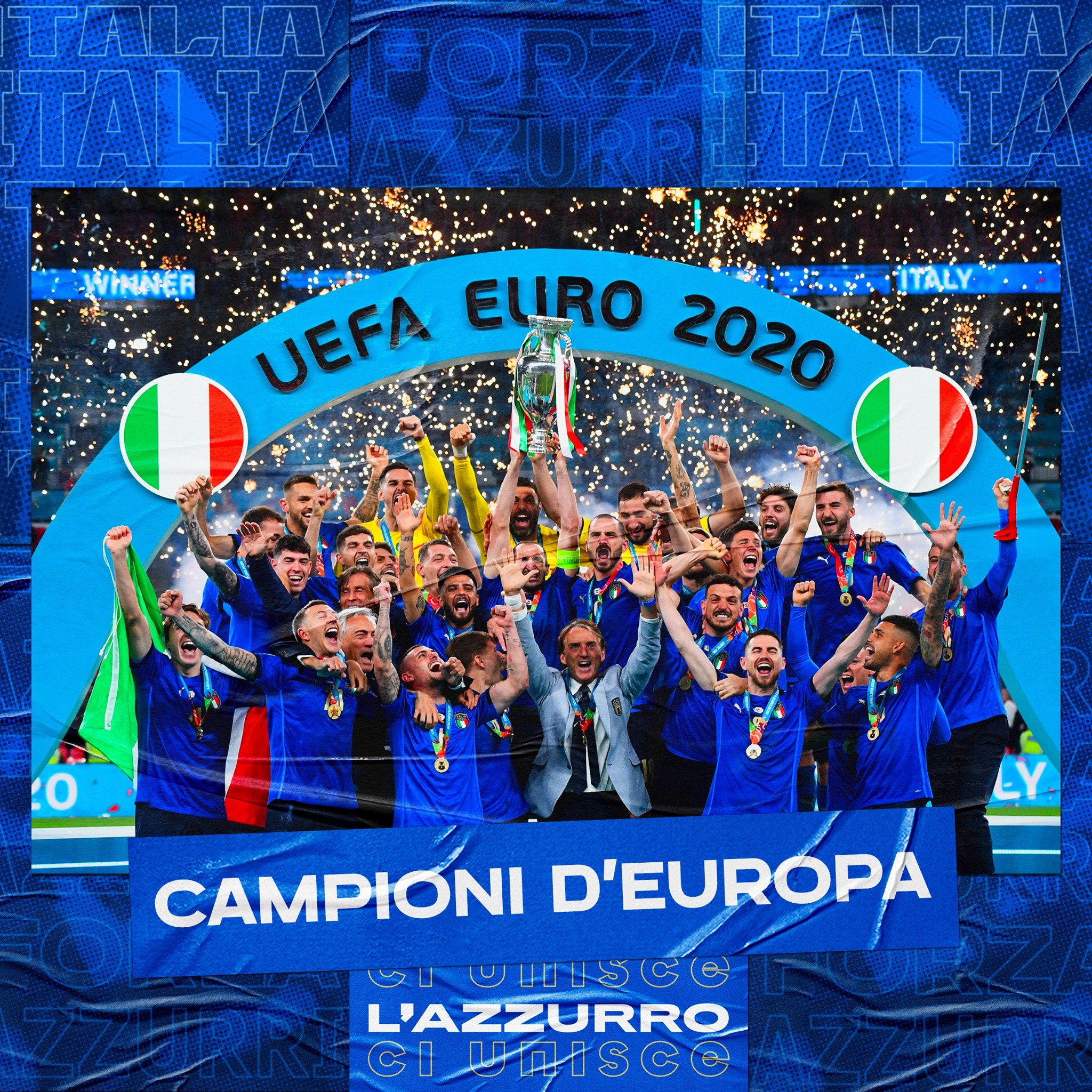 Italia Campione d'Europa 