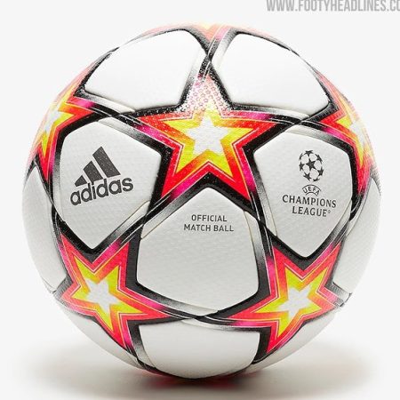 Champions League 2021-2022: presentato nuovo pallone, foto Pyrostorm