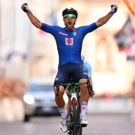 Ciclismo, Europei 2021: l’Italia chiude con lo splendido oro di Sonny Colbrelli