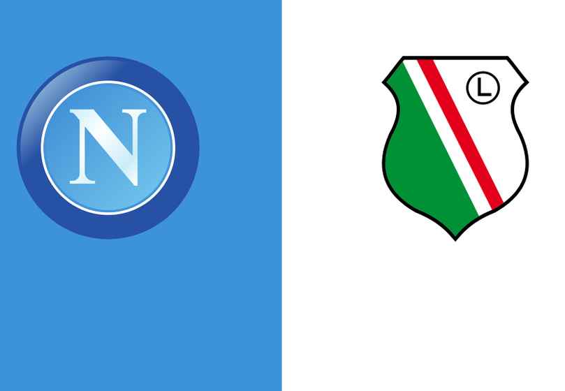 Napoli-Legia Varsavia, 3° giornata Gruppo C Europa League 21-10-2021.