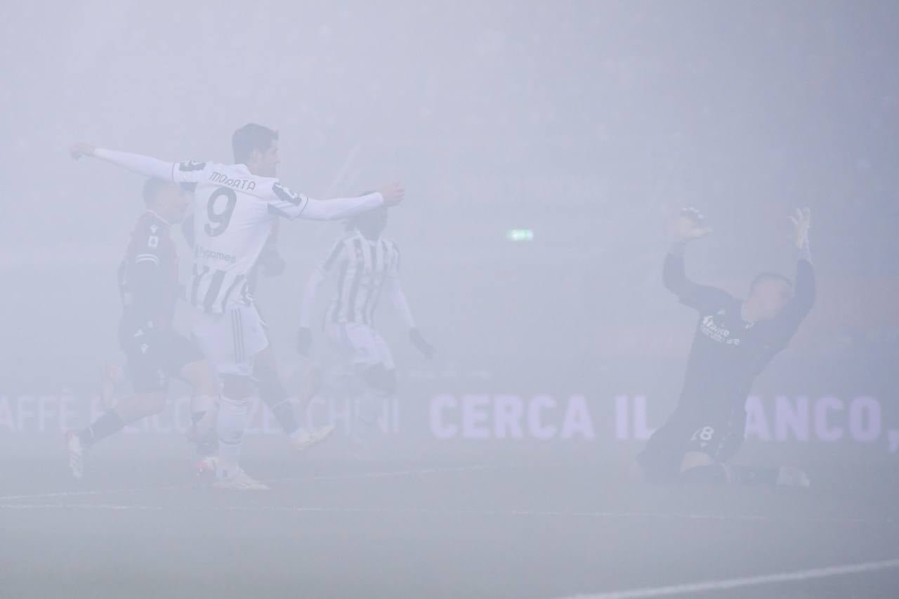Bologna-Juventus 0-2, voti e pagelle: vittoria di cinismo, nella nebbia…