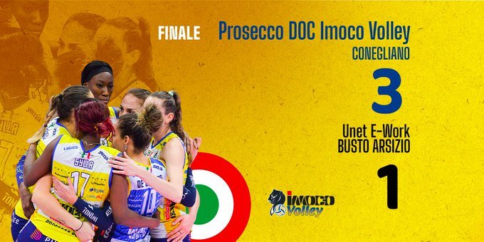 Volley femminile, Coppa Italia Frecciarossa: Imoco-Novara la finale