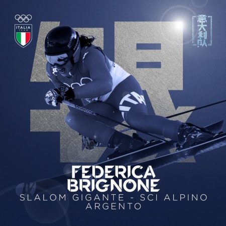 Olimpiadi Pechino 2022: Brignone d’argento nel gigante. Italia del curling in finale