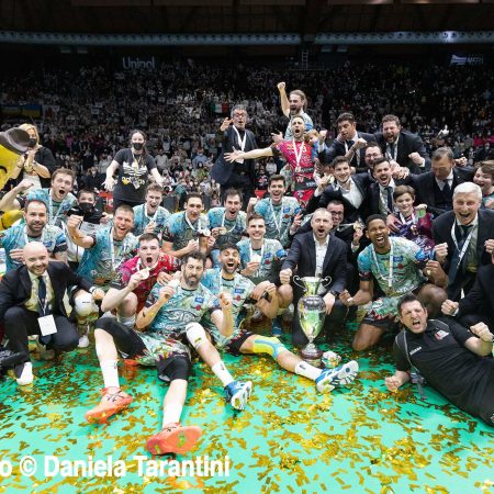 Volley maschile, Perugia conquista la Coppa Italia