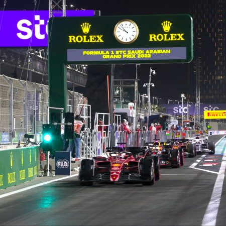 Ordine Arrivo Gran Premio di Arabia Saudita di F1: Vince Verstappen, 2° Leclerc, 3° Sainz