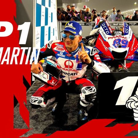 Risultati Qualifiche Gran Premio del Qatar di MotoGP 2022: Pole di Martin davanti a Bastianini