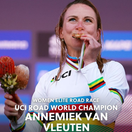 Mondiali ciclismo 2022: Van Vleuten immensa regina! Bronzo per Silvia Persico