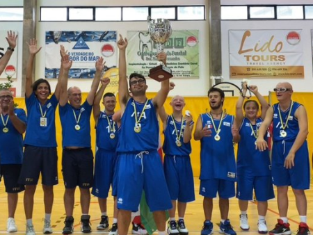 Basket, Nazionale italiana con sindrome di Down campione del mondo a Madeira