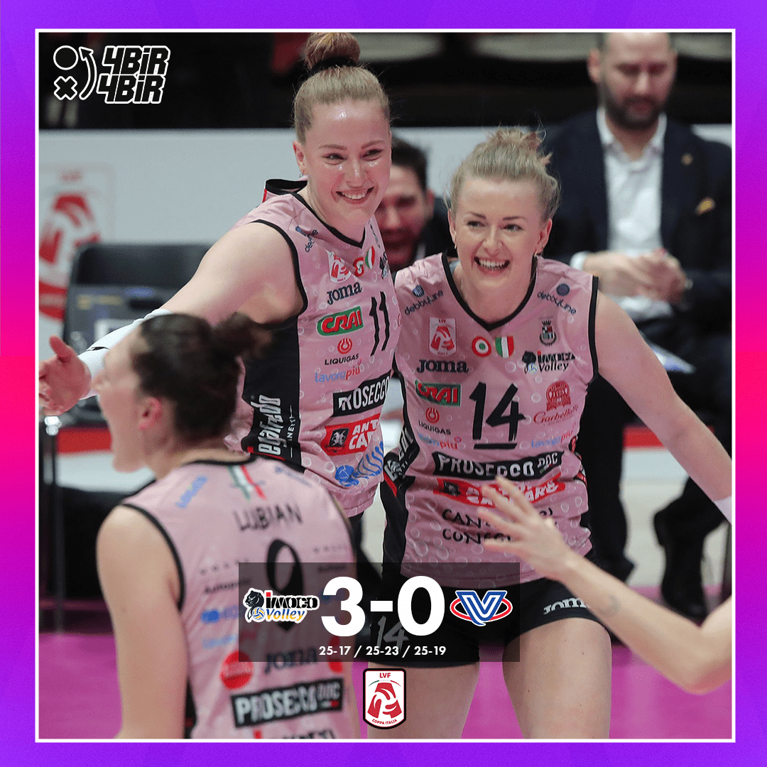Coppa Italia Volley femminile: Conegliano suona la quinta sinfonia! Battuta Milano 3-0