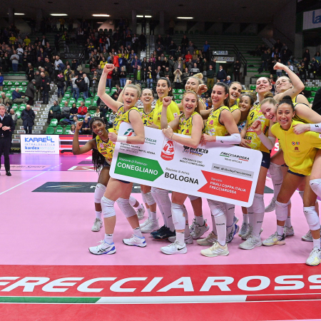 Coppa Italia volley femminile: Conegliano-Novara e Bergamo-Milano le semifinali
