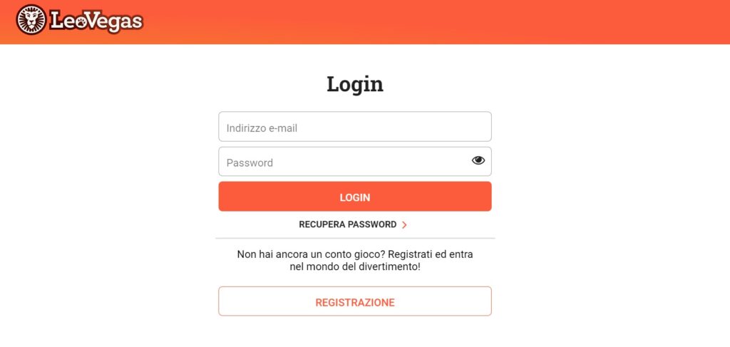 leovegas login