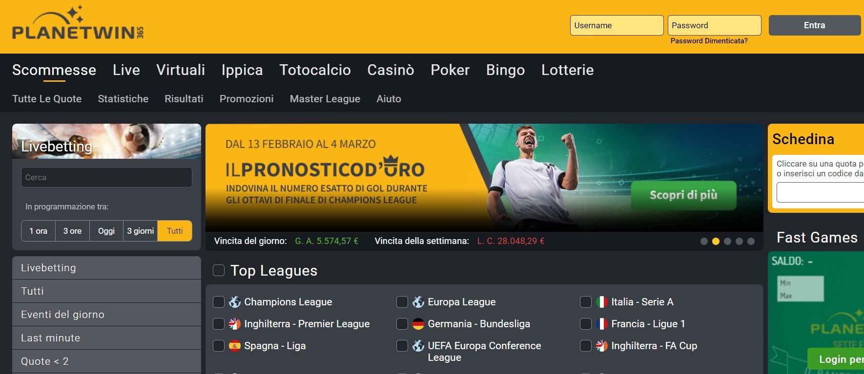 PlanetWin 365 Scommesse Recensioni [2024]: app e bonus!