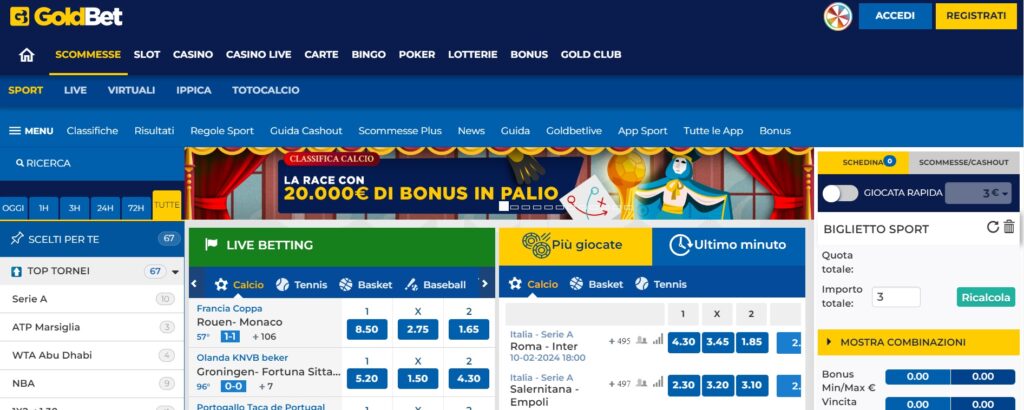 scommesse goldbet