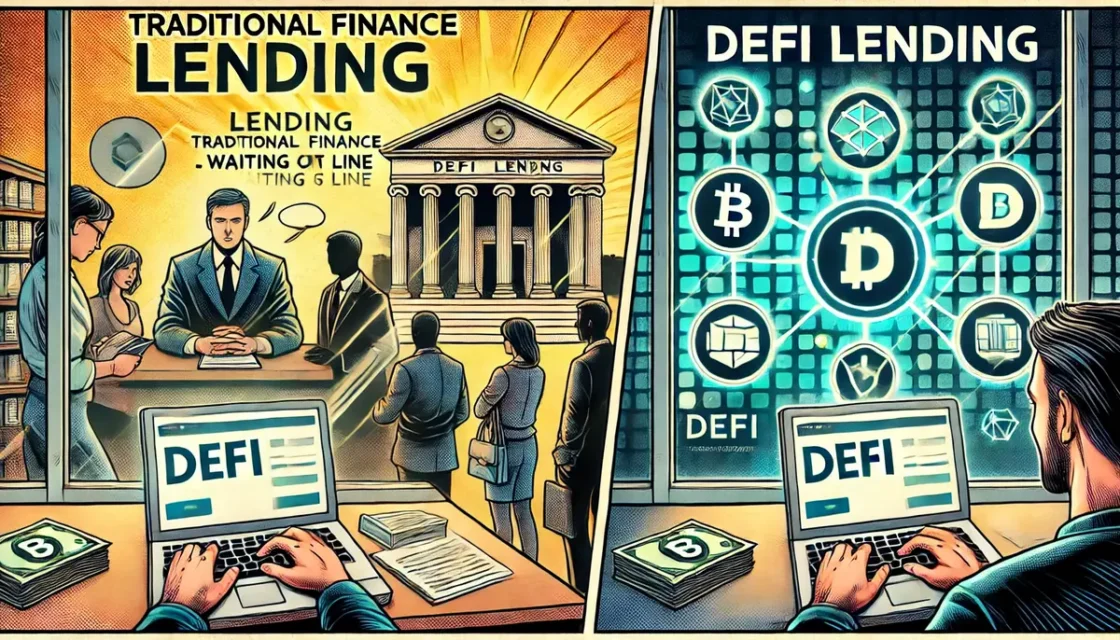 Cos'è e come funziona il DeFi lending