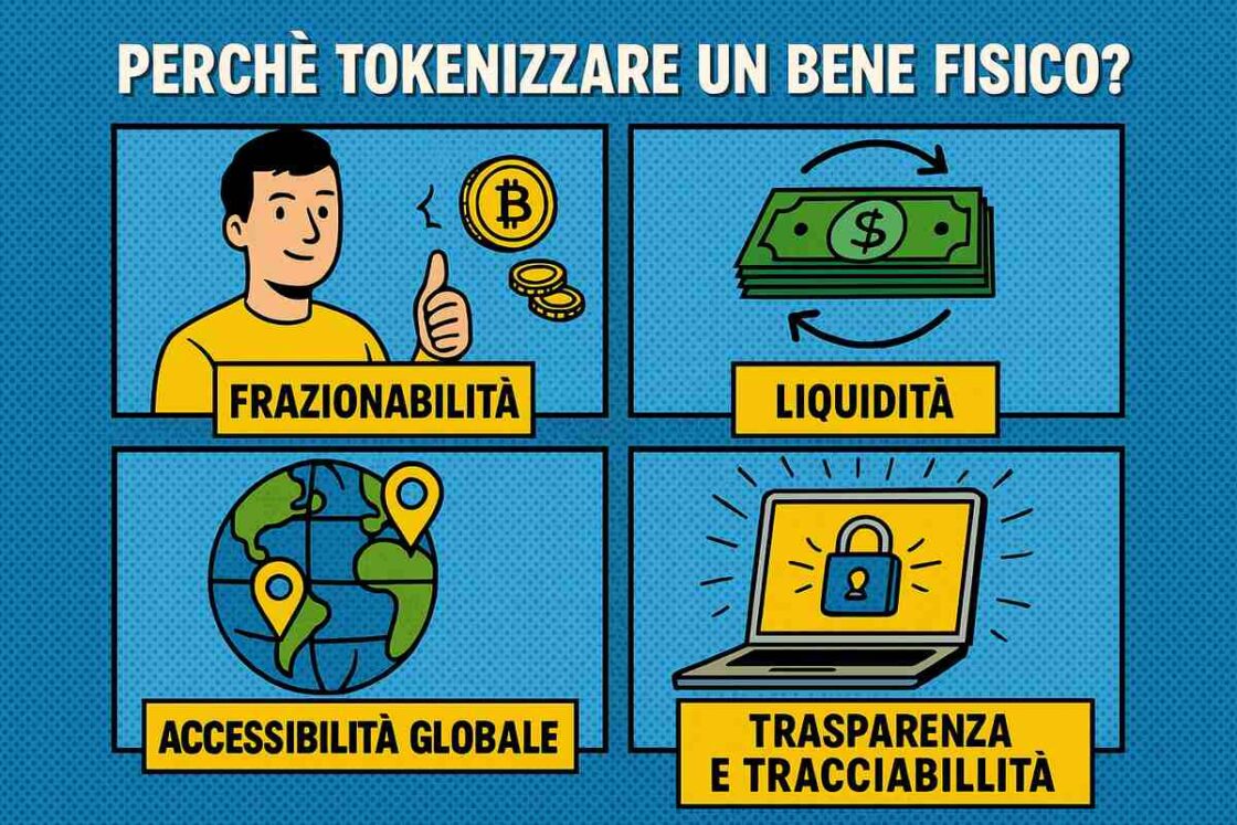 Tokenizzazione beni reali