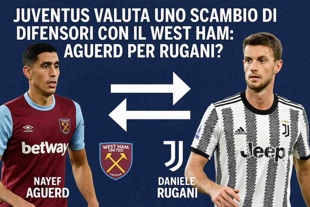 Juventus scambia Aguerd per Rugani?