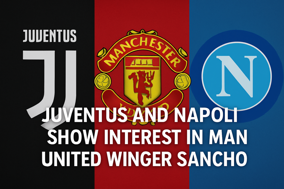 Jadon Sancho verso la Serie A: Juventus e Napoli su di lui