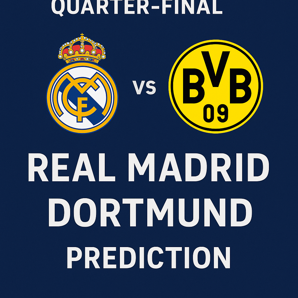Real Madrid – Borussia Dortmund: formazioni, pronostico e dove guardarla
