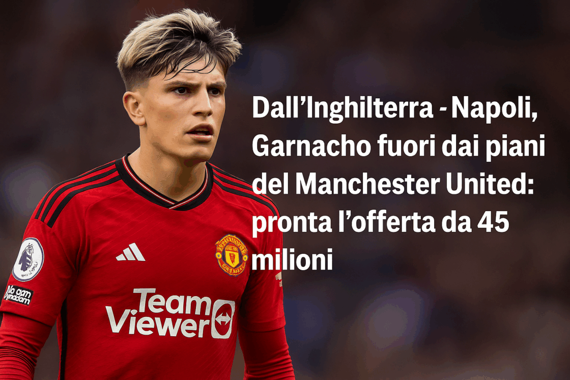 Napoli su Garnacho: nuova offensiva per il talento argentino del Manchester United