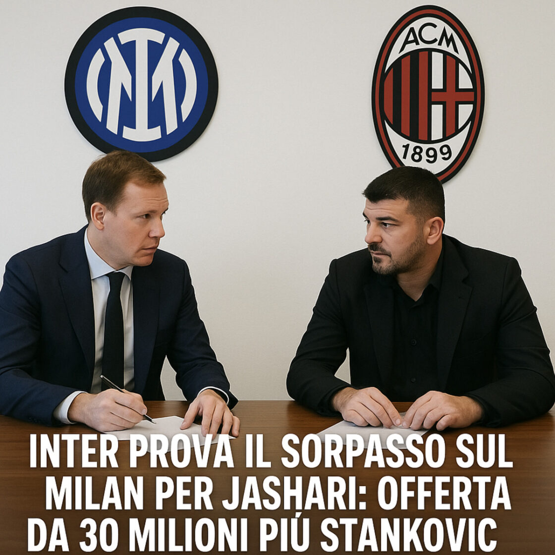 Inter prova il sorpasso sul Milan per Jashari