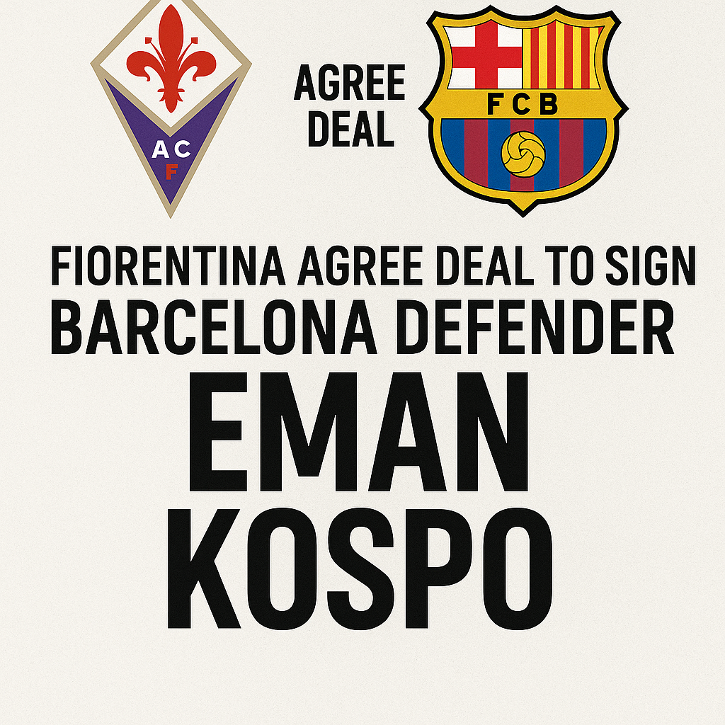 Colpo della Fiorentina: preso Kospo difensore del Barcellona