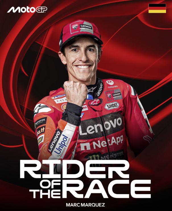 Ordine d’Arrivo MotoGP Germania al Sachsenring: Marc Marquez vince davanti a Alex
