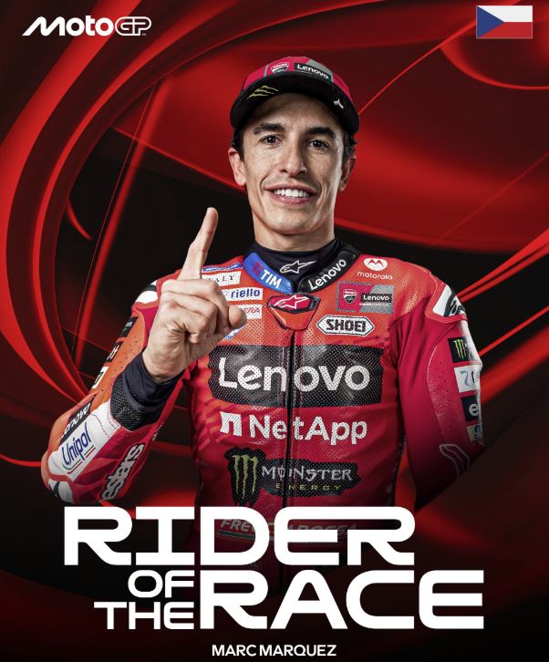Ordine d’Arrivo MotoGP Repubblica Ceca a Brno: Marc Marquez vince davanti a Bezzecchi