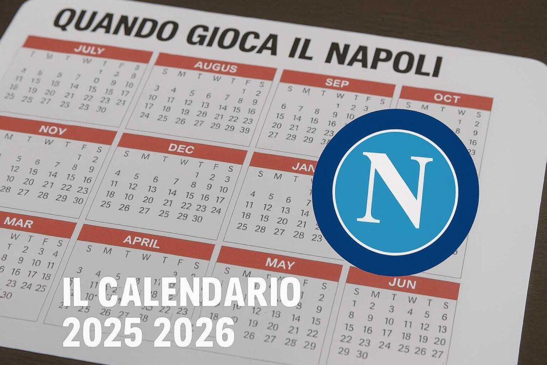 Quando gioca il Napoli: partite e calendario 2025-2026