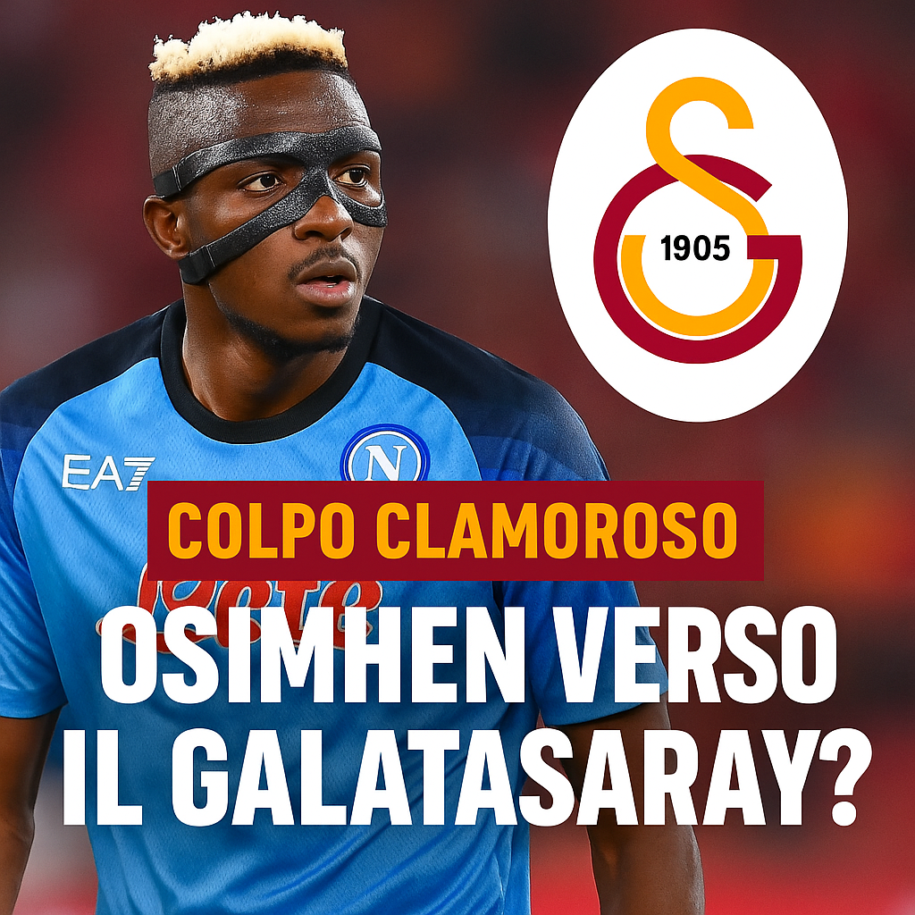 Galatasaray su Osimhen: offerta shock al Napoli, ecco i dettagli