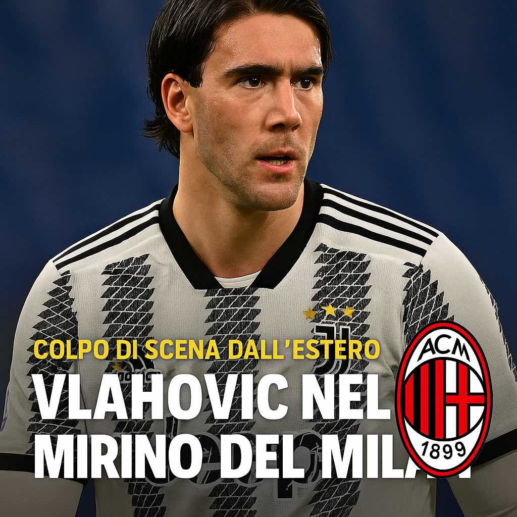 COLPO DI SCENA DALL’ESTERO: Vlahović offerto al Milan – Allegri pronto a riabbracciarlo, Juve verso l’addio anticipato