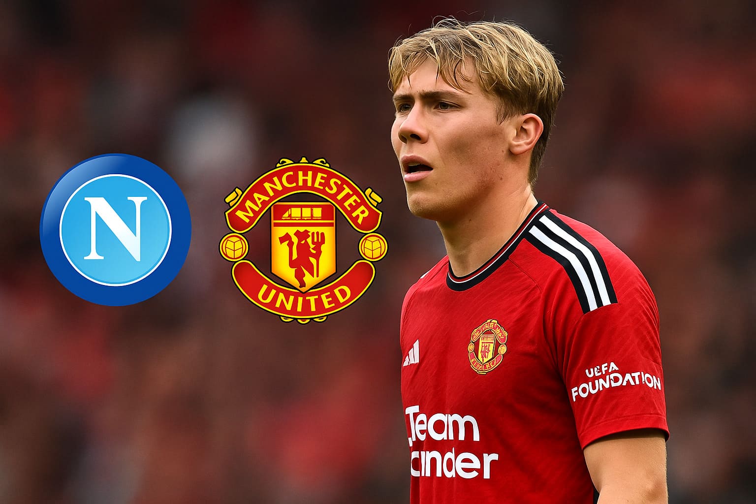 Napoli e Manchester United trovano l'accordo per Hojlund