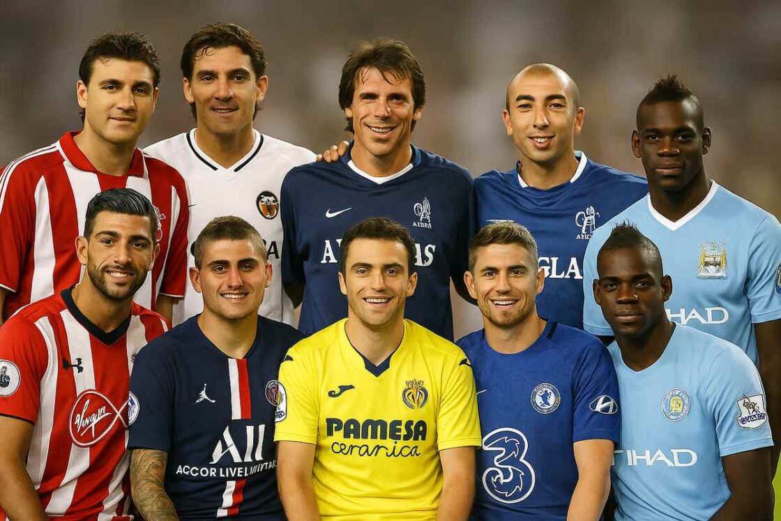 I 10 calciatori italiani che hanno fatto fortuna… all’estero