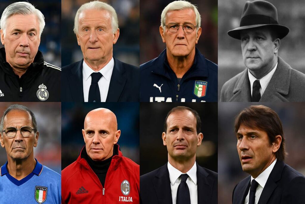 I 7 allenatori italiani più vincenti di sempre