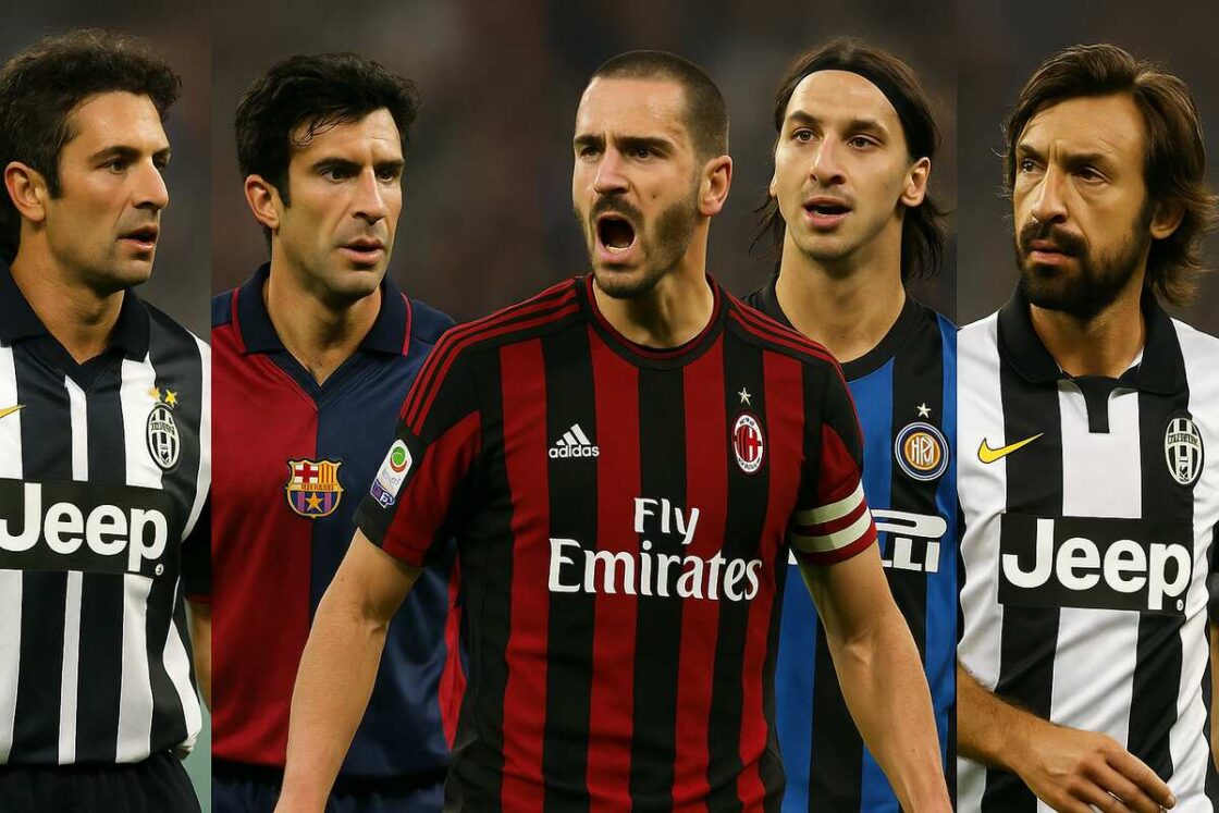 I più grandi tradimenti nel calcio: quando i campioni cambiarono maglia tra rivali