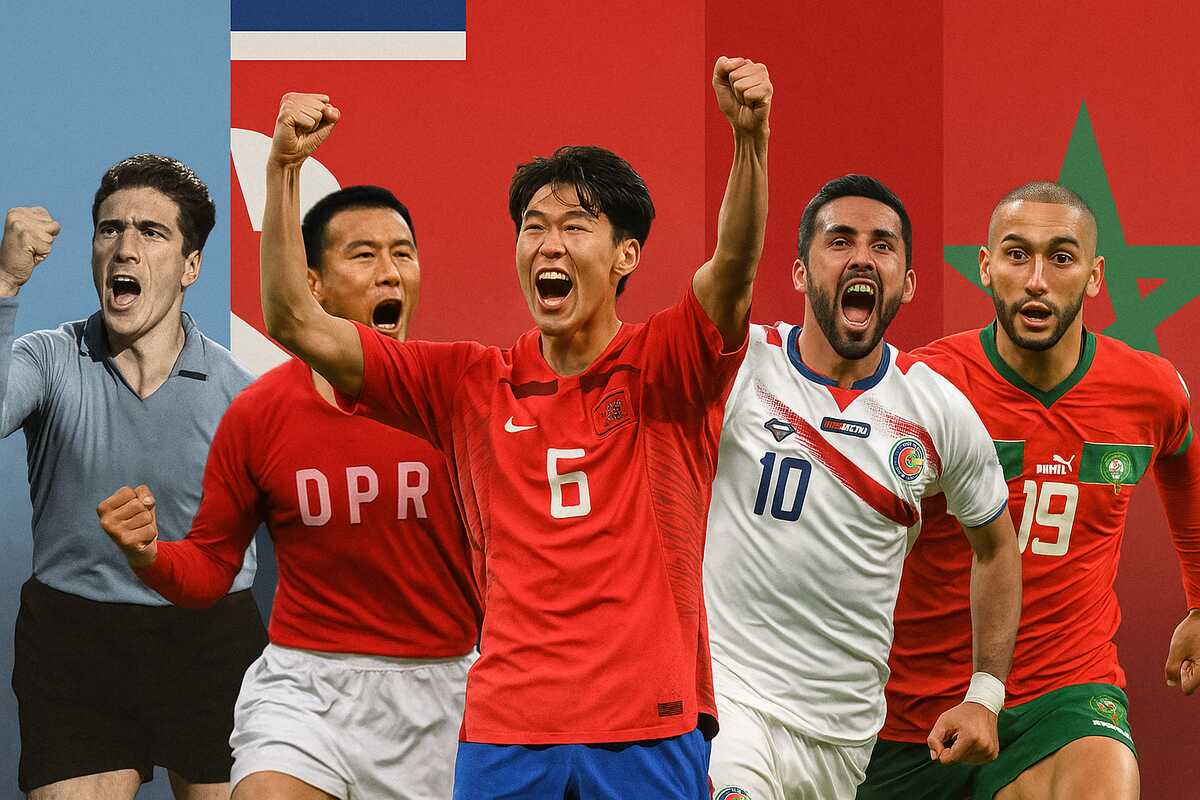 Le 5 nazionali più sorprendenti