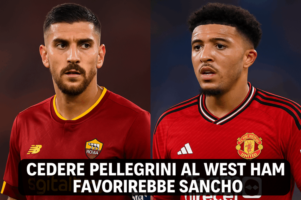 Roma-Pellegrini verso la Premier: se va via pronto l’arrivo di Sancho