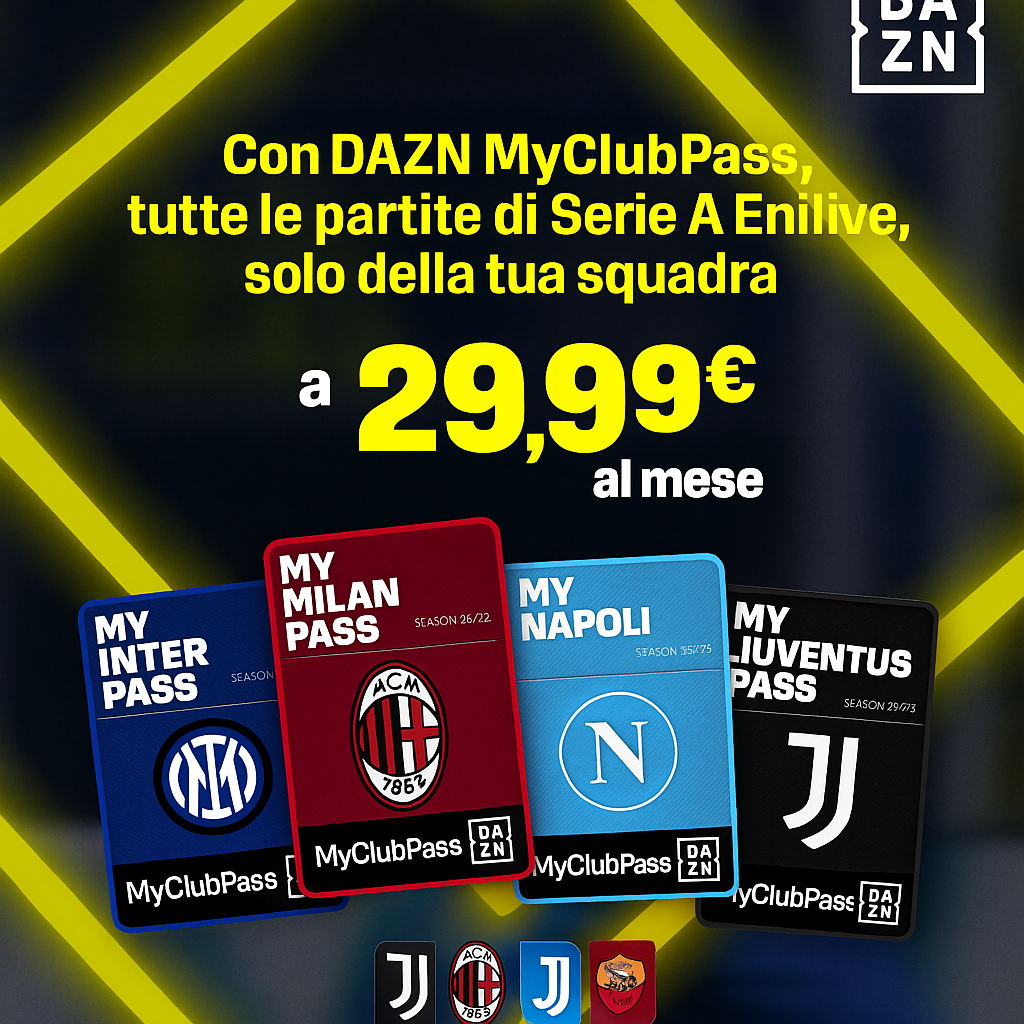 1° Serie A 2025-26 Orari Diretta Partite su Sky e Dazn