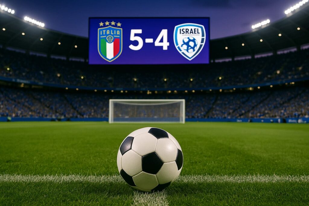 Italia-Israele 5-4
