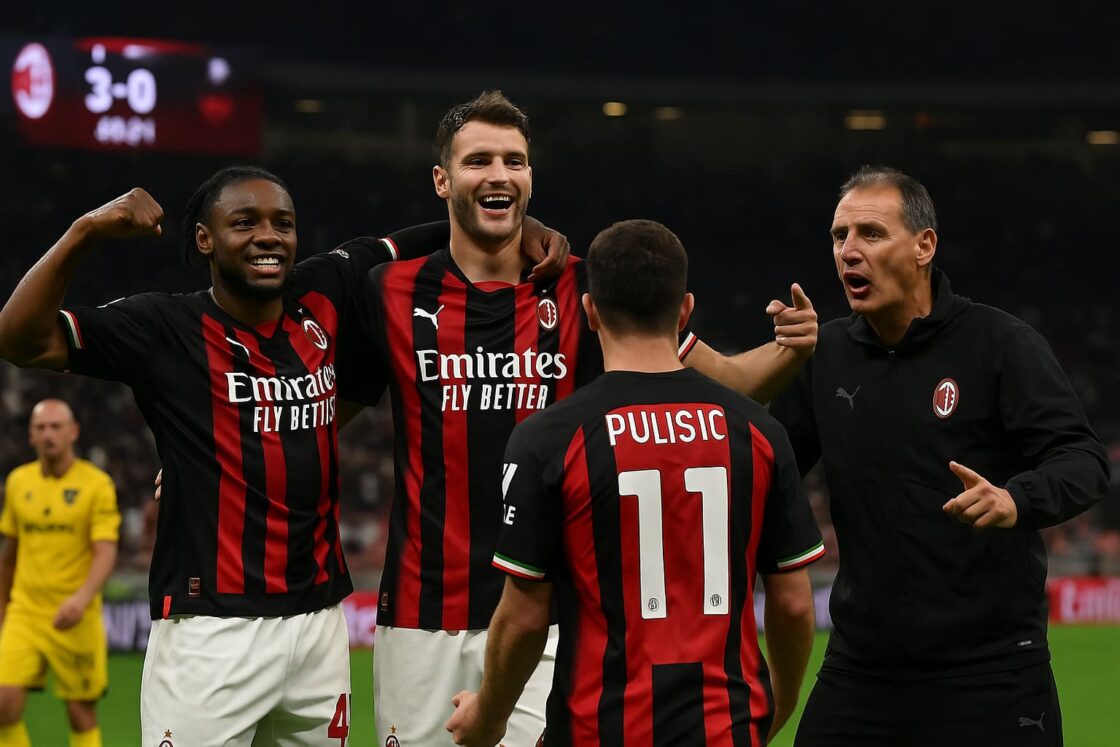 Milan travolgente in Coppa Italia: 3-0 al Lecce, Landucci avvisa Allegri