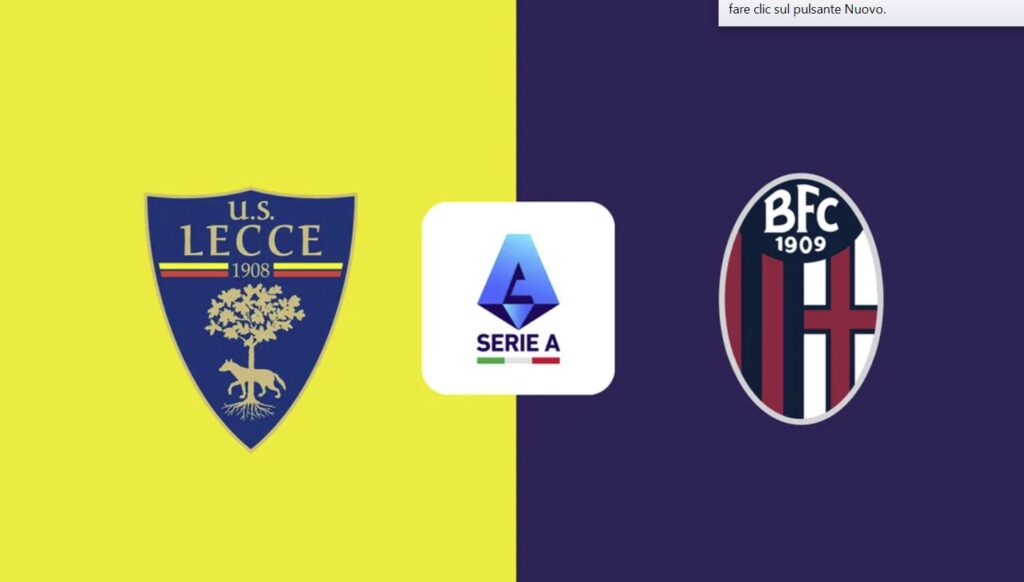 Dove vedere Lecce – Bologna in Diretta Tv e Live Streaming Serie A 5° Giornata