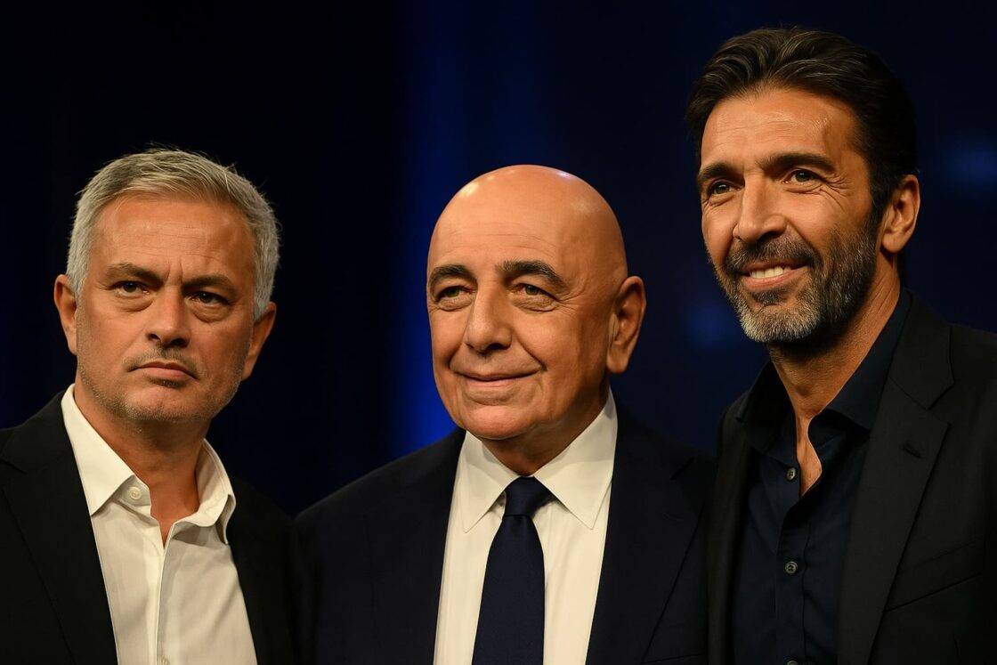 Mourinho, Galliani e Buffon ricordano le grandi rivalità tra Inter, Milan e Juventus