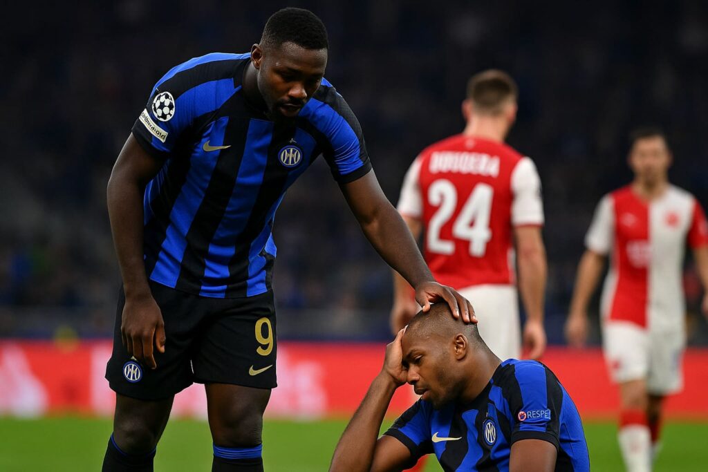 Inter-Slavia Praga 3-0, Thuram rassicura: “Solo un fastidio, nulla di grave”