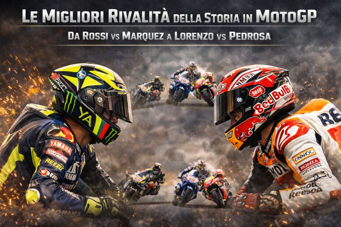 Le migliori rivalità della storia in MotoGP: da Rossi vs Marquez a Lorenzo vs Pedrosa
