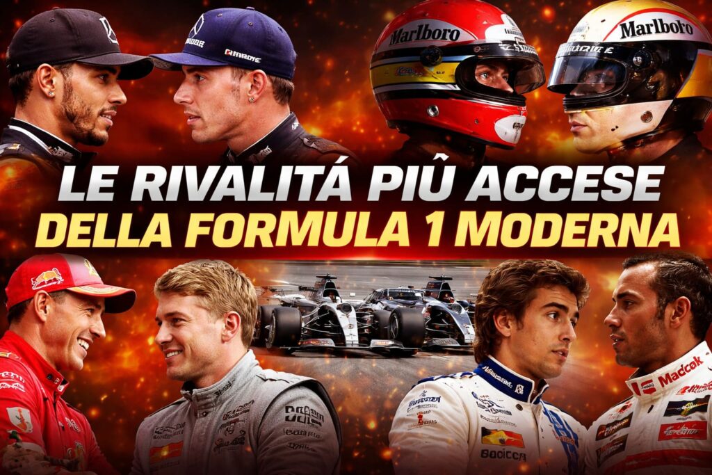 La rivalità più accese della Formula 1 moderna: da Hamilton vs Verstappen a Prost vs Senna