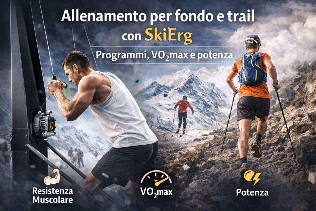 Allenamento per fondo e trail con SkiErg: programmi, VO2max e potenza – Recensioni, Miglior Prezzo e Offerte