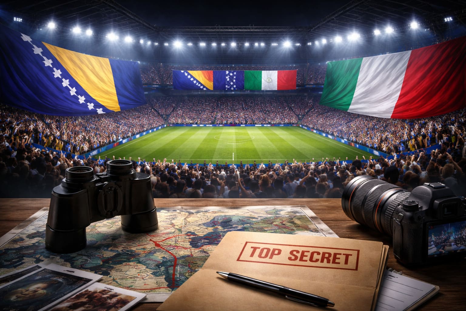 Italia-Bosnia e il caso “spia” prima dello spareggio: cosa è successo davvero alla vigilia