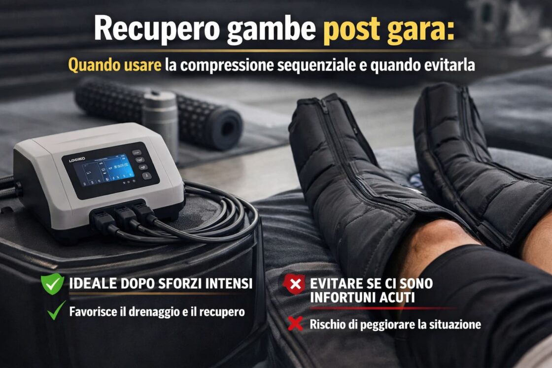 Recupero gambe post gara: quando usare la compressione sequenziale e quando evitarla – Recensione, Miglior Prezzo e Offerte