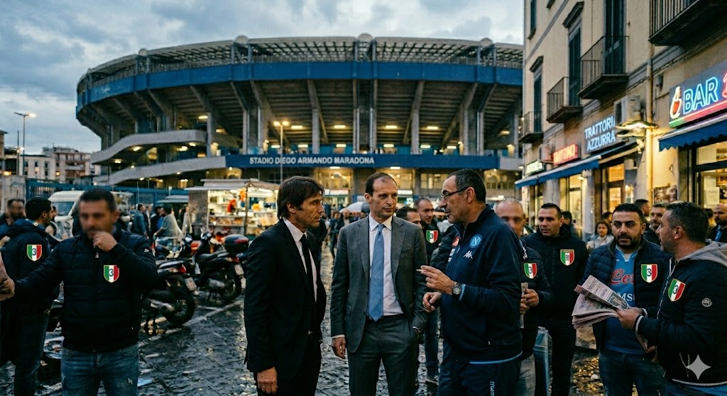 Napoli, il dopo Conte può scatenare il terremoto: Sarri tentato dall’Atalanta, Allegri torna nei pensieri di De Laurentiis